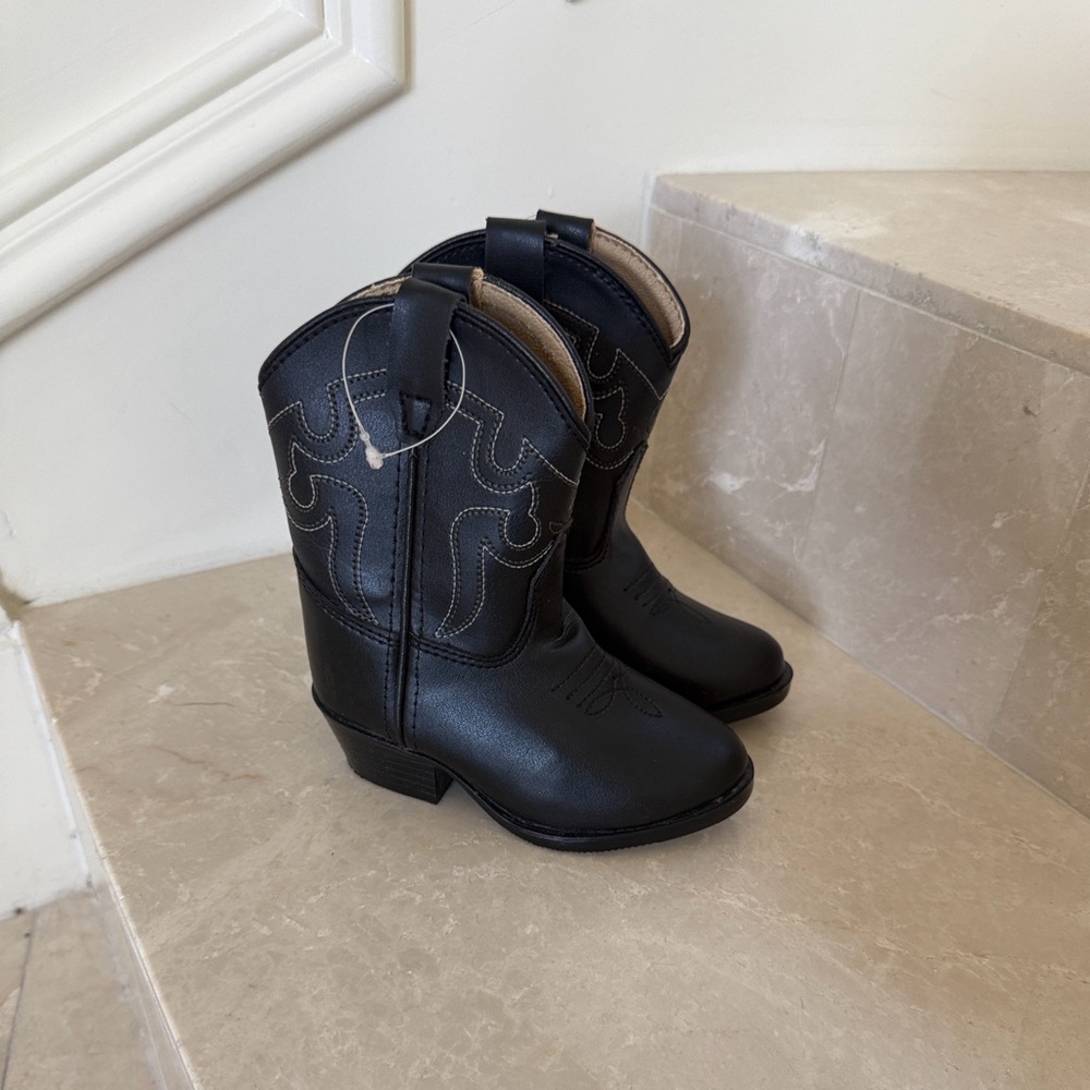 Black Western Cowboy Boots